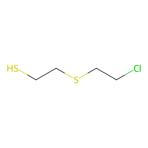 2-[(2-Chloroethyl)sulfanyl]ethane-1-thiol structure