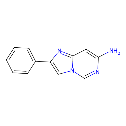 2-Phenylimidazo[1,2-c]pyrimidin-7-amine structure