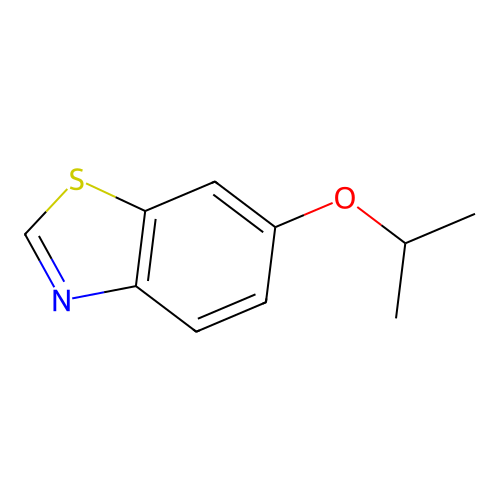 6-Isopropoxy-1,3-benzothiazole structure
