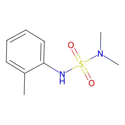 Dimethyl[(2-methylphenyl)sulfamoyl]amine structure