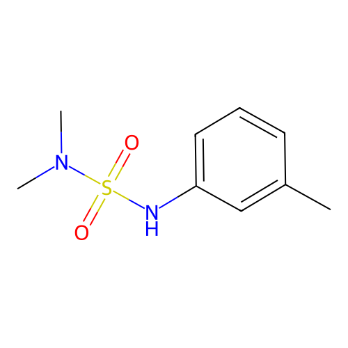Dimethyl[(3-methylphenyl)sulfamoyl]amine structure