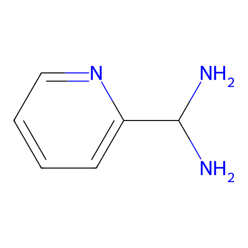 Pyridin-2-ylmethanediamine structure