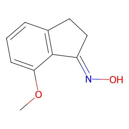 7-Methoxyindan-1-one oxime structure