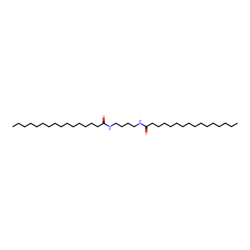1,4-亚丁基双棕榈酰胺 structure