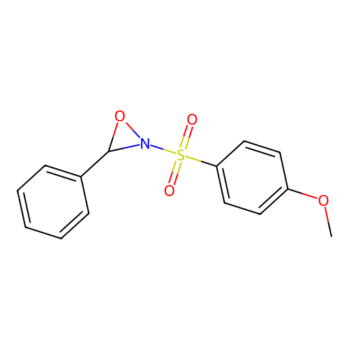 2-(4-Methoxybenzenesulfonyl)-3-phenyloxaziridine structure