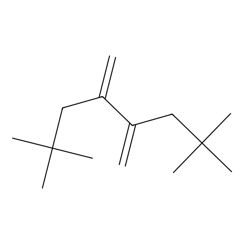 Octane, 2,2,7,7-tetramethyl-4,5-bis(methylene)- structure