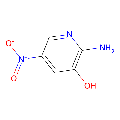2-Amino-5-nitropyridin-3-ol structure