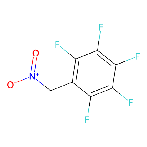 Alpha-nitro-2,3,4,5,6-pentafluorotoluene structure