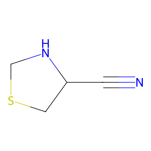 (S)-Thiazolidine-4-carbonitrile structure