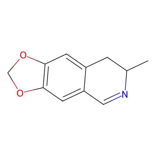 1,3-Dioxolo[4,5-g]isoquinoline, 7,8-dihydro-7-methyl- structure