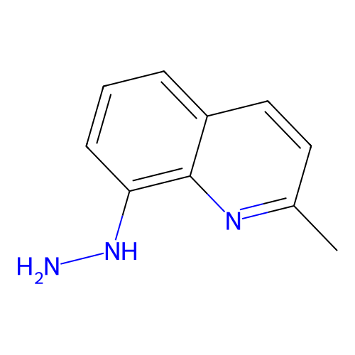 8-Hydrazinyl-2-methyl-quinoline structure