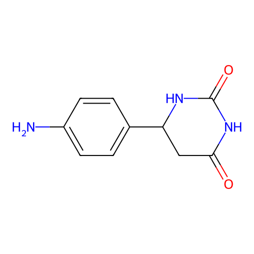 6-(4-Aminophenyl)-1,3-diazinane-2,4-dione structure