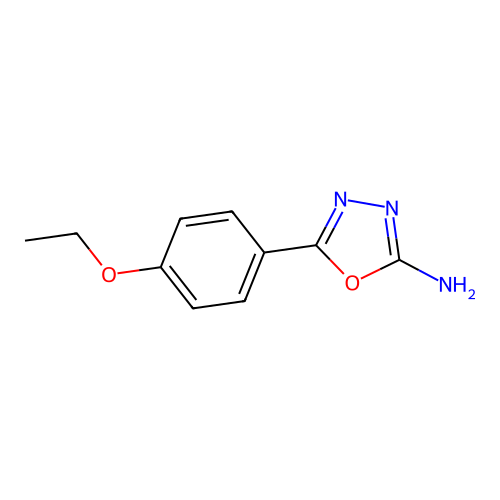 5-(4-Ethoxyphenyl)-1,3,4-oxadiazol-2-amine structure