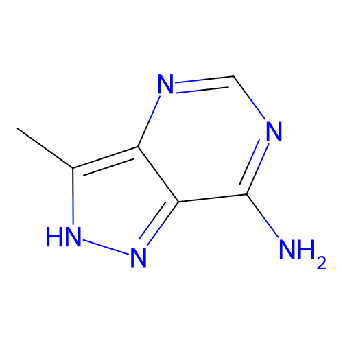 3-Methyl-2h-pyrazolo[4,3-d]pyrimidin-7-amine structure