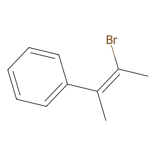 2-Bromo-3-phenyl-2-butene structure
