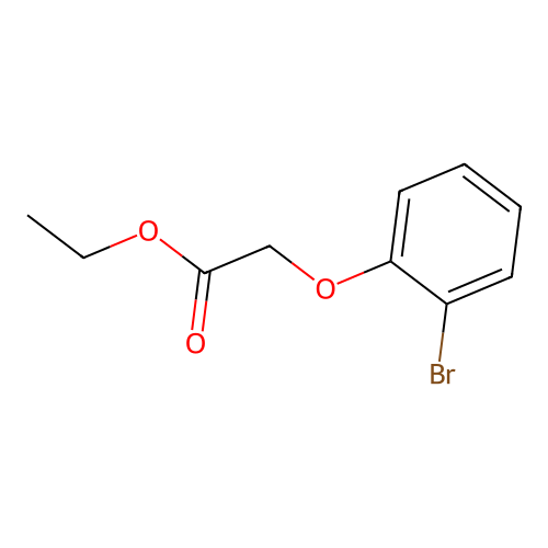 Ethyl 2-(2-bromophenoxy)acetate structure