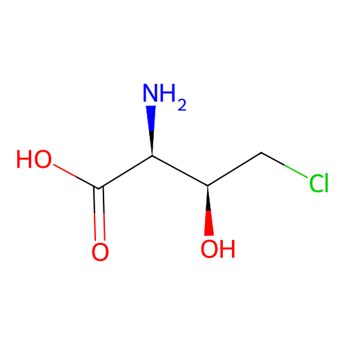 4-chloro-L-threonine structure