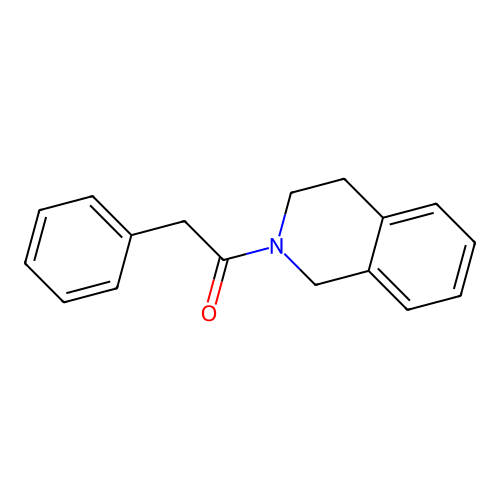 2-(Phenylacetyl)-1,2,3,4-tetrahydroisoquinoline structure