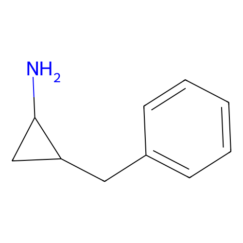 2-(Phenylmethyl)cyclopropanamine structure