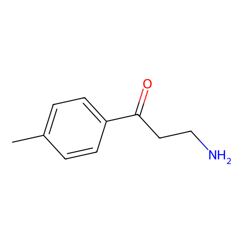 3-Amino-1-(4-methylphenyl)propan-1-one structure