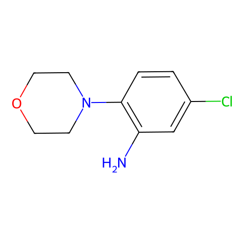 5-Chloro-2-(morpholin-4-yl)aniline structure