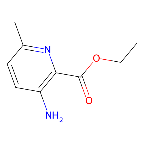 Ethyl 3-amino-6-methylpicolinate structure