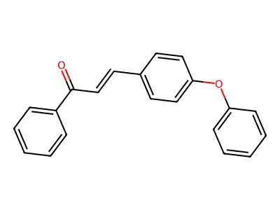 3-(4-Phenoxyphenyl)-1-phenylprop-2-en-1-one structure