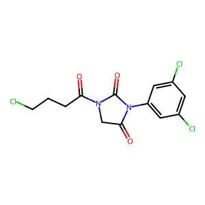 1-(4-Chlorobutanoyl)-3-(3,5-dichlorophenyl)imidazolidine-2,4-dione structure