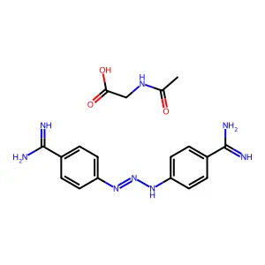 Berenil structure