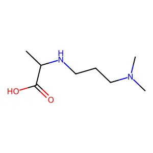 N-(3-(Dimethylamino)propyl)alanine structure