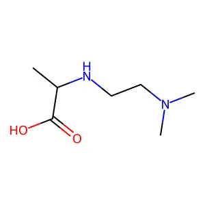 N-(2-(Dimethylamino)ethyl)alanine structure