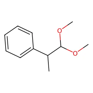 2-Phenylpropionaldehyde dimethyl acetal structure