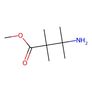 Methyl 3-amino-2,2,3-trimethylbutyrate structure