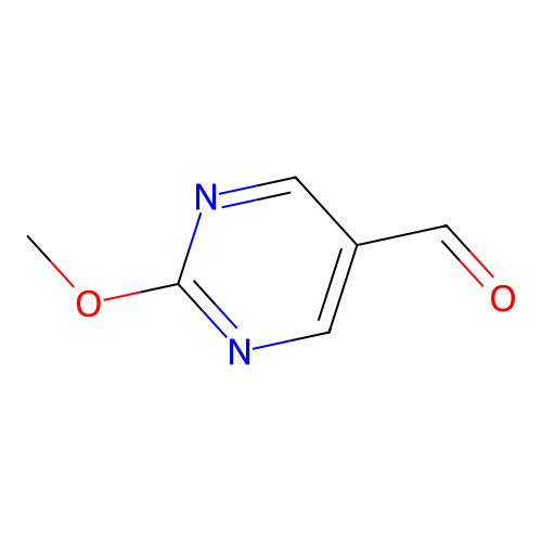2-Methoxypyrimidine-5-carboxaldehyde structure