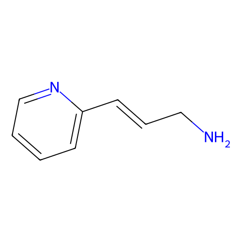 吡啶基烯丙基胺 structure