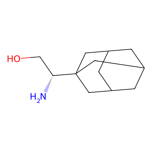 (S)-2-(Adamantan-1-yl)-2-aminoethanol structure