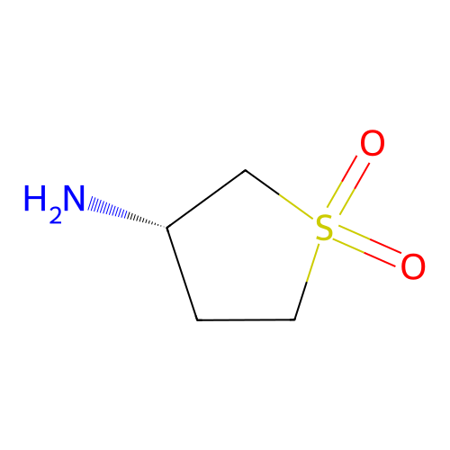(R)-3-Aminotetrahydrothiophene 1,1-dioxide structure