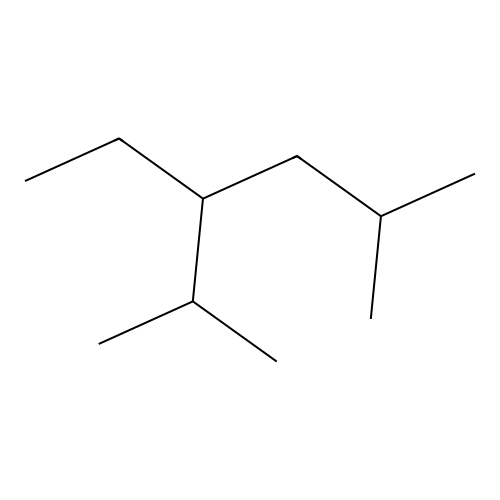 Hexane, 3-ethyl-2,5-dimethyl- structure