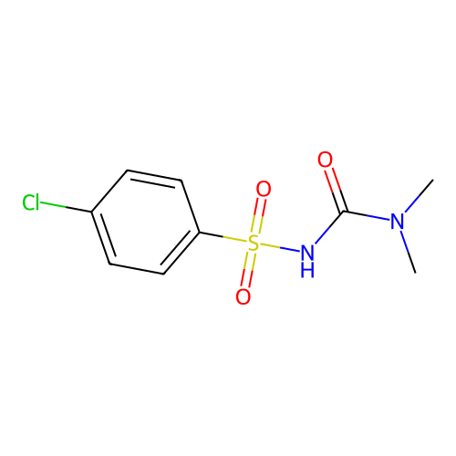 4-Chloro-N-(dimethylcarbamoyl)benzene-1-sulfonamide structure