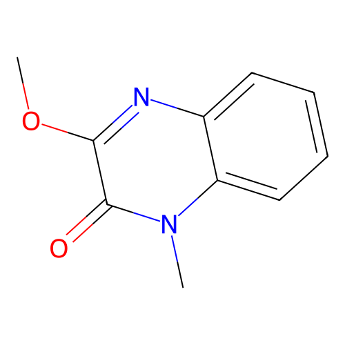 3-Methoxy-1-methylquinoxalin-2-one structure
