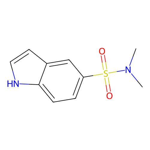 1H-Indole-5-sulfonamide, N,N-dimethyl- structure