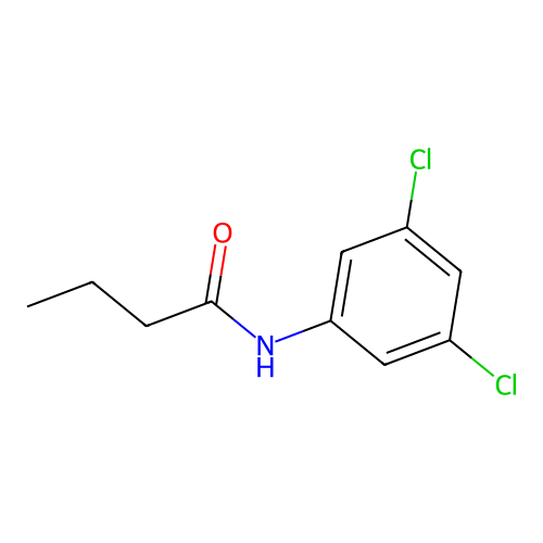 N-(3,5-二氯苯基)丁酰胺 structure