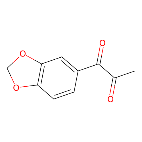 R,S-3',4'-methylenedioxy-alpha-pyrrolidinopropiophenone-M (desamino-oxo-) structure