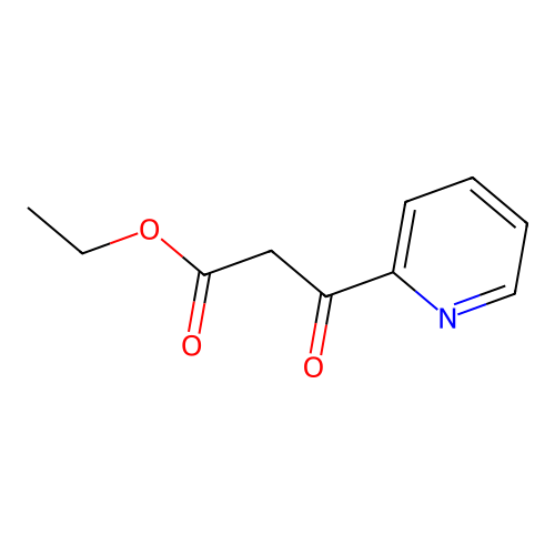 Ethyl 3-oxo-3-(pyridin-2-yl)propanoate structure
