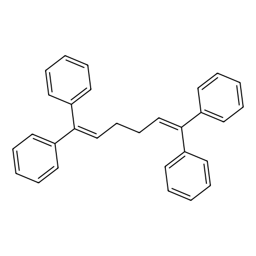 1,1,6,6-Tetraphenylhexa-1,5-diene structure