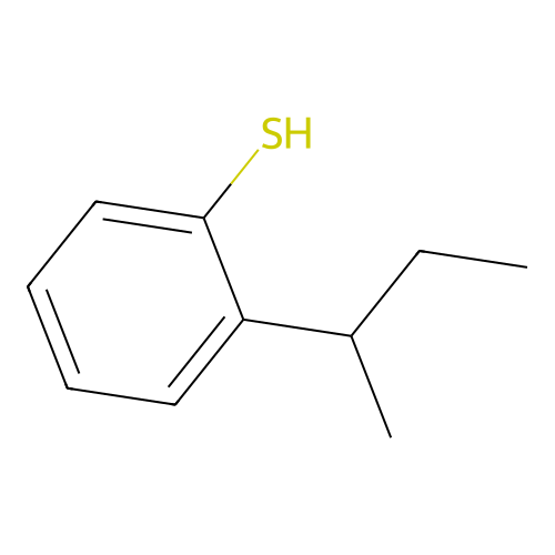 2-仲丁基苯硫酚 structure