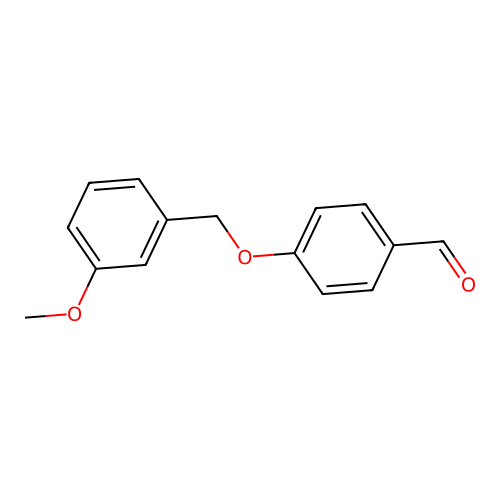4-[(3-Methoxyphenyl)methoxy]benzaldehyde structure
