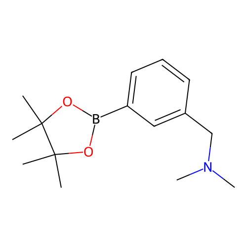 3-(N,N-Dimethylaminomethyl)phenylboronic acid, pinacol ester structure