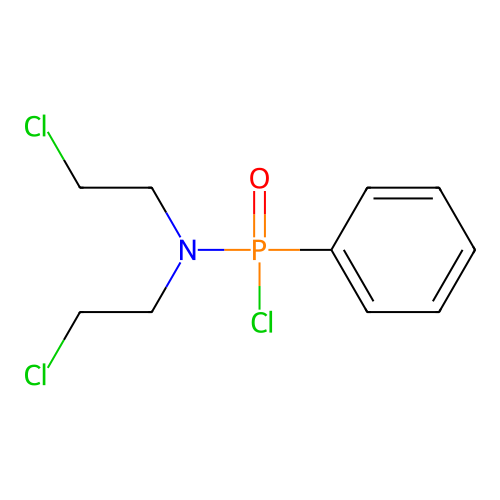 Phosphonamidicchloride, N,N-bis(2-chloroethyl)-P-phenyl-(7CI) structure