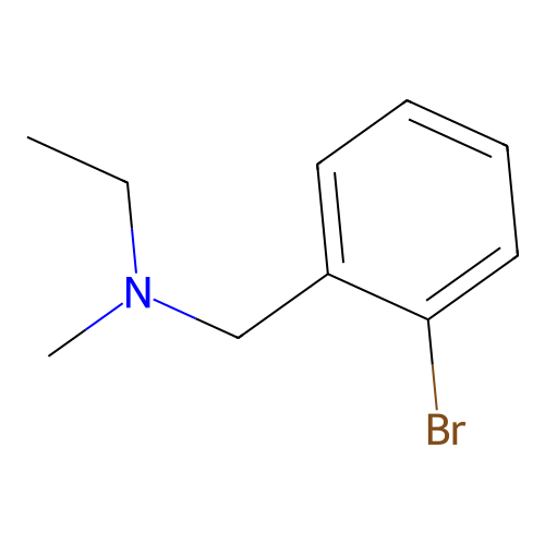 [(2-Bromophenyl)methyl](ethyl)methylamine structure